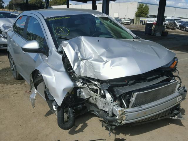 1G1JF5SB6H4128352 - 2017 CHEVROLET SONIC PREM SILVER photo 1