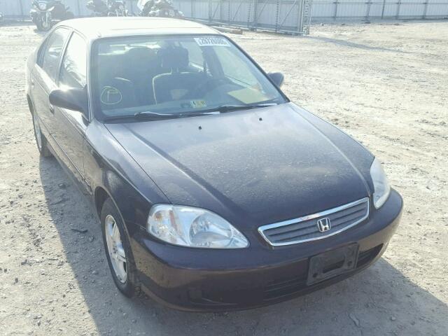 1HGEJ8646YL016677 - 2000 HONDA CIVIC EX Bənövşəyi foto 1