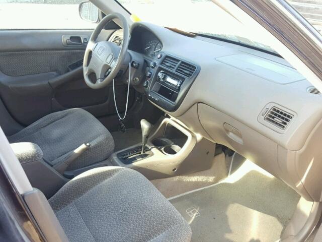 1HGEJ8646YL016677 - 2000 HONDA CIVIC EX Bənövşəyi foto 5