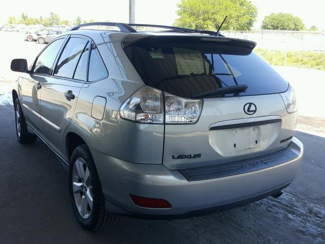 2T2GK31U38C027248 - 2008 LEXUS RX 350 SILVER photo 3