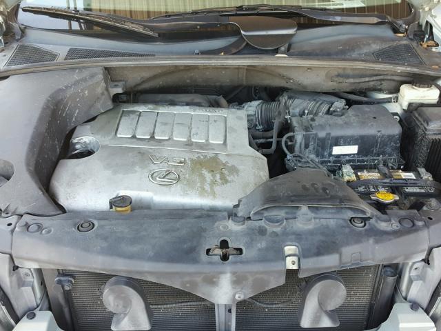 2T2GK31U38C027248 - 2008 LEXUS RX 350 SILVER photo 7