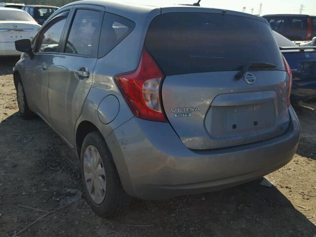 3N1CE2CPXFL408197 - 2015 NISSAN VERSA NOTE GRAY photo 3