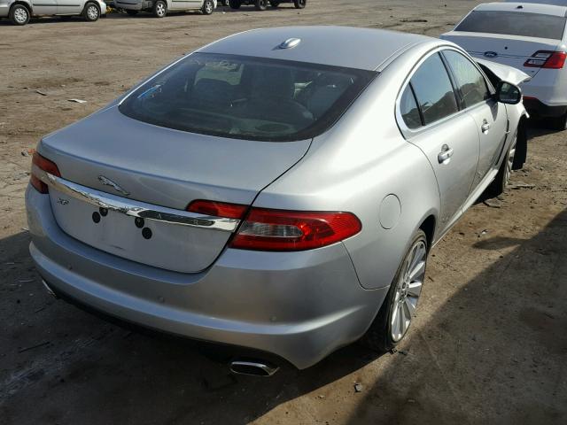 SAJWA06B99HR42872 - 2009 JAGUAR XF PREMIUM SILVER photo 4