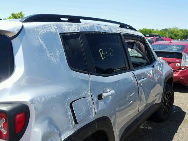 ZACCJBBT2FPB27140 - 2015 JEEP RENEGADE L SILVER photo 9