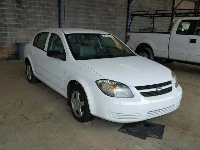 1G1AK58F687322626 - 2008 CHEVROLET COBALT LS WHITE photo 1