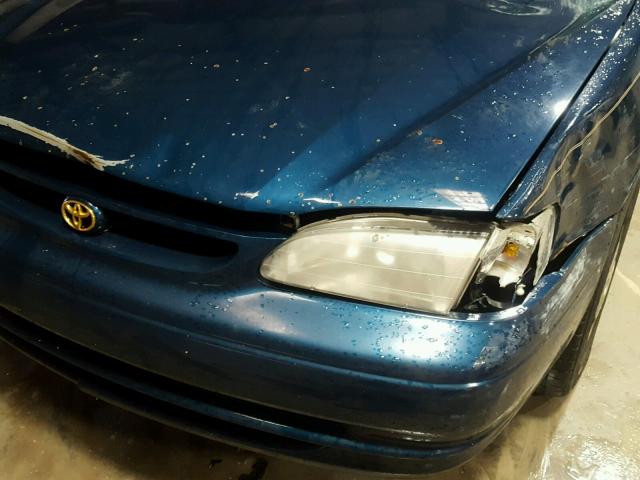 2T1BR18E7WC037968 - 1998 TOYOTA COROLLA VE BLUE photo 9