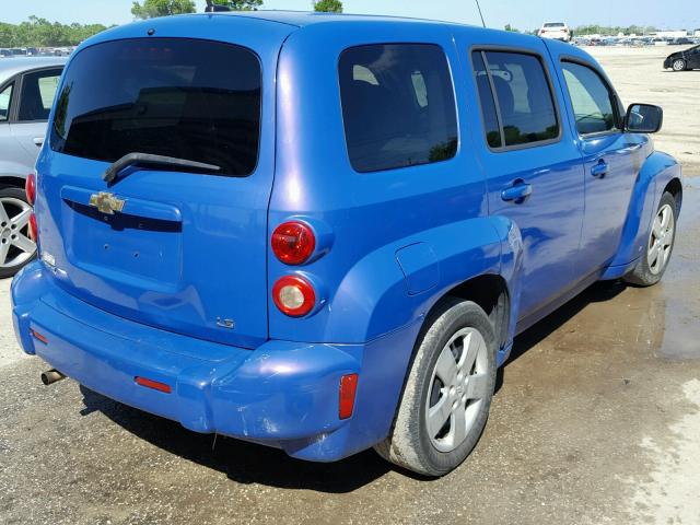 3GNDA33D28S578692 - 2008 CHEVROLET HHR LS 蓝色 照片 4