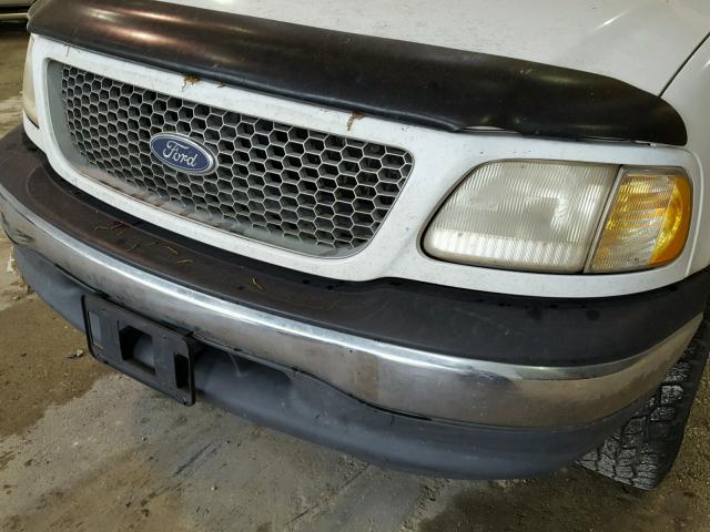 1FTZX1726XNA18631 - 1999 FORD F150 WHITE photo 9