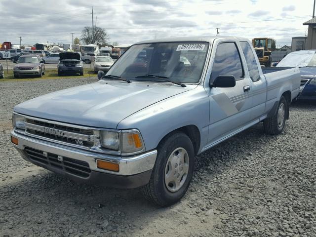 JT4VN93G9L5006164 - 1990 TOYOTA PICKUP 1/2 BLUE photo 2