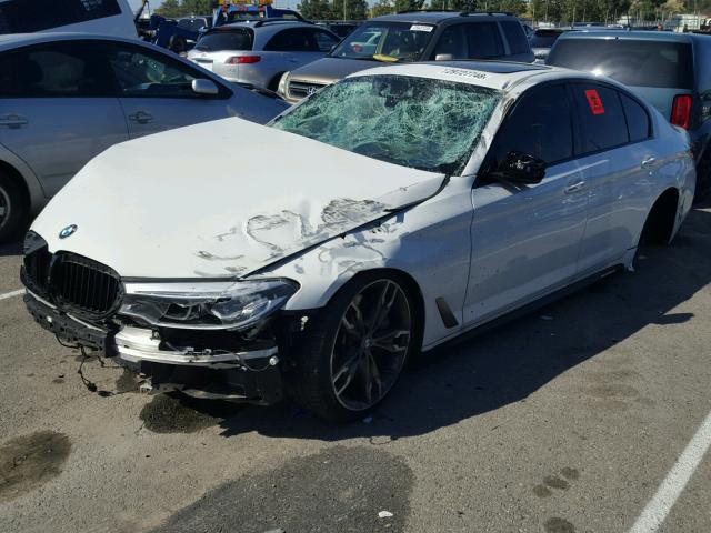 WBAJB9C52JB036723 - 2018 BMW M550XI WHITE photo 2