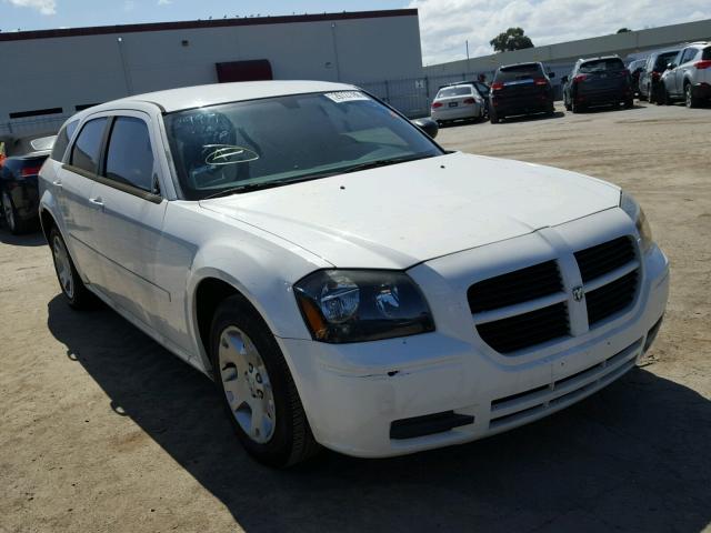 2D4FV47T66H416726 - 2006 DODGE MAGNUM SE WHITE photo 1