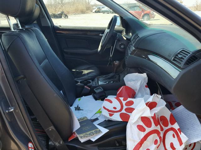 WBAEU33452PF71553 - 2002 BMW 325 XI BLUE photo 5