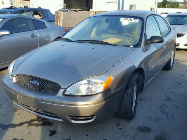 1FAFP53U67A181083 - 2007 FORD TAURUS SE BROWN photo 2