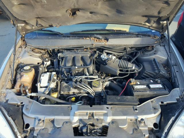 1FAFP53U67A181083 - 2007 FORD TAURUS SE BROWN photo 7