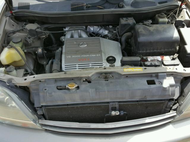 JT6HF10U6X0083591 - 1999 LEXUS RX 300 GOLD photo 7