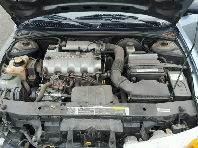 1G8ZH54882Z112731 - 2002 SATURN SL1 BLUE photo 7