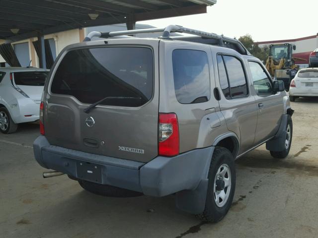 5N1DD28T93C680432 - 2003 NISSAN XTERRA XE GRAY photo 4