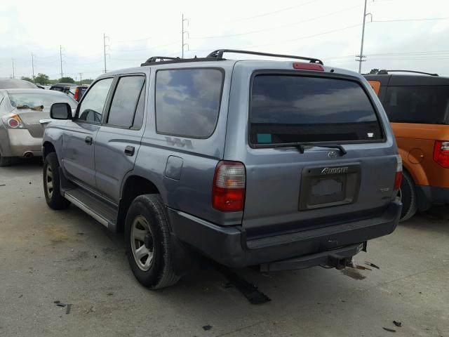 JT3GM84R7T0002704 - 1996 TOYOTA 4RUNNER GRAY photo 3