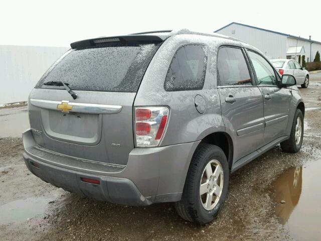 2CNDL73F566128375 - 2006 CHEVROLET EQUINOX LT GRAY photo 4