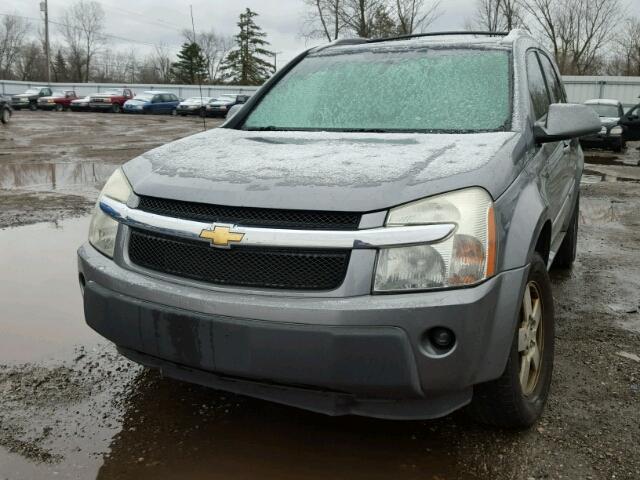 2CNDL73F566128375 - 2006 CHEVROLET EQUINOX LT GRAY photo 9