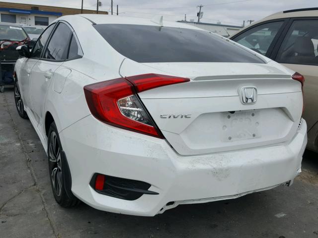 19XFC1F73GE038755 - 2016 HONDA CIVIC EXL WHITE photo 3