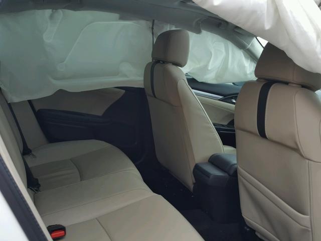 19XFC1F73GE038755 - 2016 HONDA CIVIC EXL WHITE photo 6