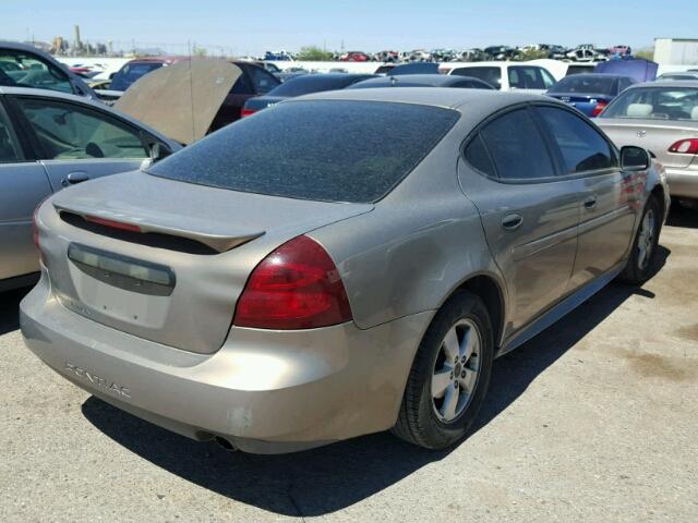 2G2WP552961256507 - 2006 PONTIAC GRAND PRIX Qızıl foto 4