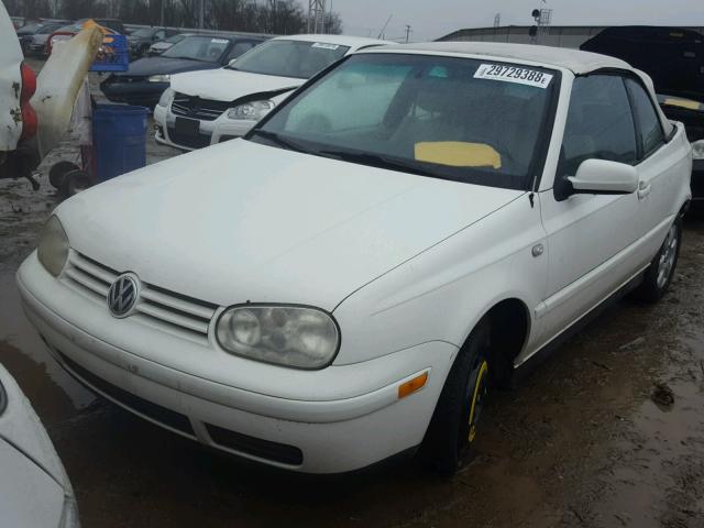 3VWDC21V22M803632 - 2002 VOLKSWAGEN CABRIO GLX 白色 照片 2