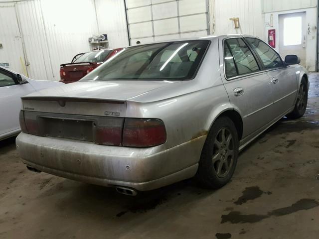 1G6KY54971U287728 - 2001 CADILLAC SEVILLE ST SILVER photo 4