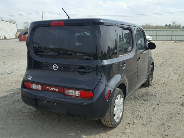 JN8AZ2KR1AT152875 - 2010 NISSAN CUBE BASE BLACK photo 4