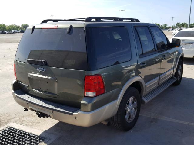 1FMFU17555LA97932 - 2005 FORD EXPEDITION GREEN photo 4