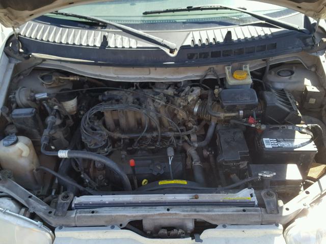 4N2XN11T6YD818445 - 2000 NISSAN QUEST WHITE photo 7