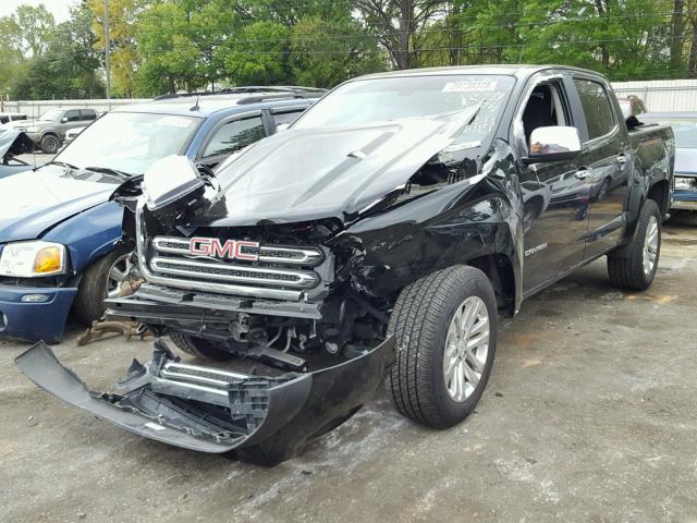 1GTG6DE39G1366602 - 2016 GMC CANYON SLT BLACK photo 2