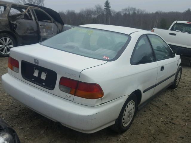 1HGEJ6223TL065787 - 1996 HONDA CIVIC DX WHITE photo 4