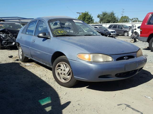 1FAFP10P7XW287200 - 1999 FORD ESCORT LX BLUE photo 1