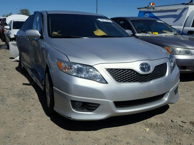 4T1BF3EKXAU106285 - 2010 TOYOTA CAMRY BASE SILVER photo 1