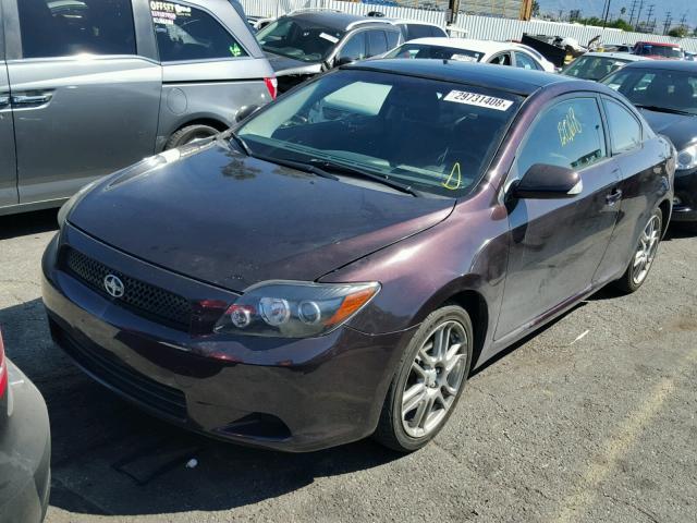 JTKDE167880228796 - 2008 TOYOTA SCION TC 勃艮第红 照片 2