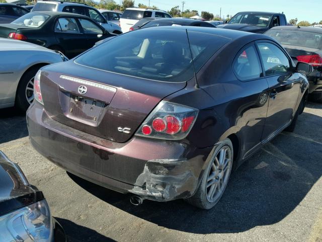 JTKDE167880228796 - 2008 TOYOTA SCION TC 勃艮第红 照片 4