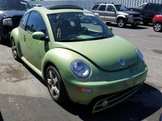 3VWCD21CX3M406016 - 2003 VOLKSWAGEN NEW BEETLE 绿色 照片 1