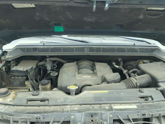 5N1AA08A24N720032 - 2004 NISSAN ARMADA SE GREEN photo 7