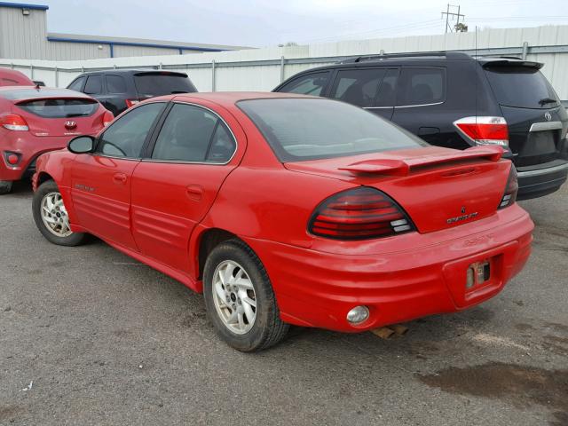 1G2NF52E82C151832 - 2002 PONTIAC GRAND AM S წითელი ფოტო 3