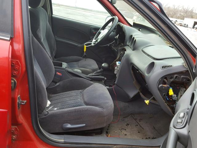 1G2NF52E82C151832 - 2002 PONTIAC GRAND AM S წითელი ფოტო 5