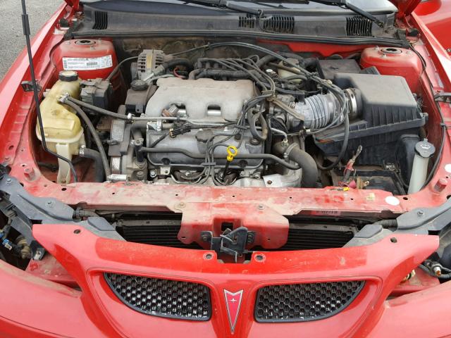 1G2NF52E82C151832 - 2002 PONTIAC GRAND AM S RED photo 7