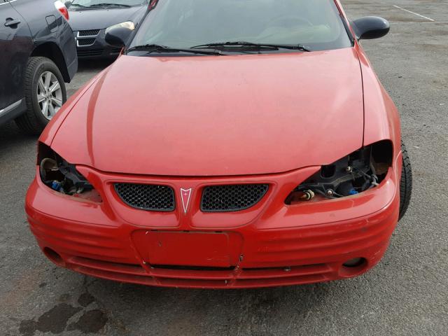 1G2NF52E82C151832 - 2002 PONTIAC GRAND AM S წითელი ფოტო 9