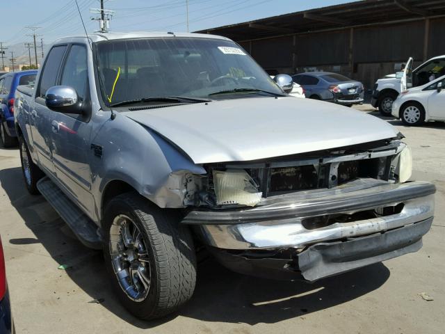 1FTRW07L71KC09036 - 2001 FORD F150 SUPER SILVER photo 1