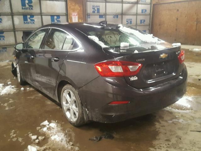 1G1BG5SM6G7243422 - 2016 CHEVROLET CRUZE PREM BLACK photo 3