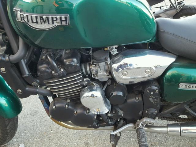 SMT396DJ6YJ094952 - 2000 TRIUMPH MOTORCYCLE LEGEND TT GREEN photo 7