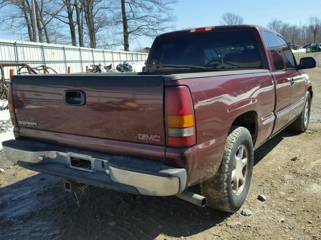 2GTEC19V8Y1360344 - 2000 GMC NEW SIERRA RED photo 4