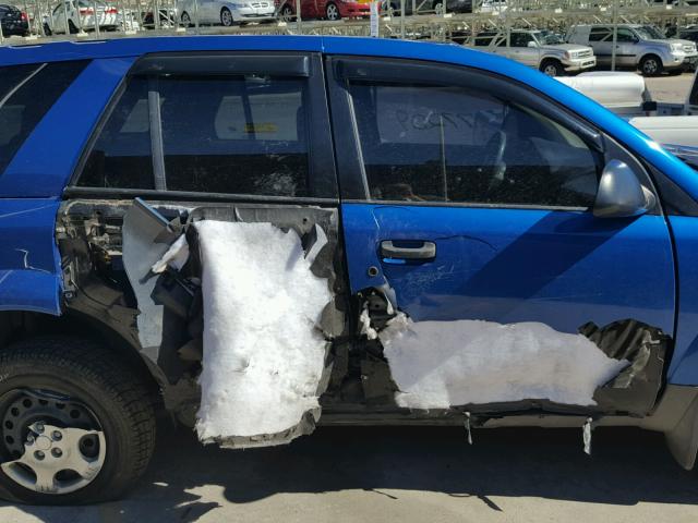 5GZCZ33DX4S818766 - 2004 SATURN VUE BLUE photo 9