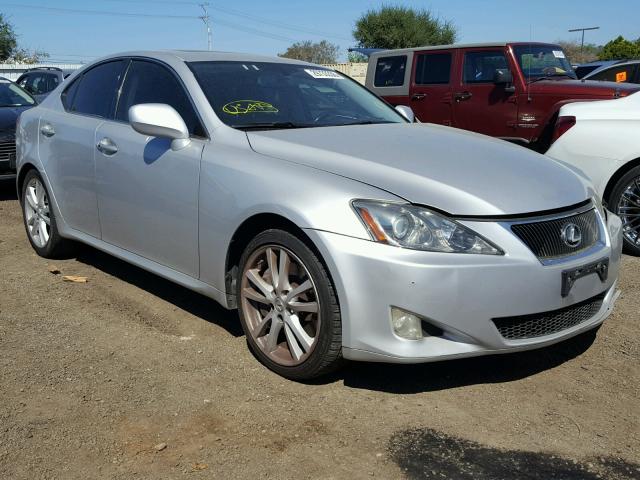 JTHBE262562006371 - 2006 LEXUS IS 350 SILVER photo 1